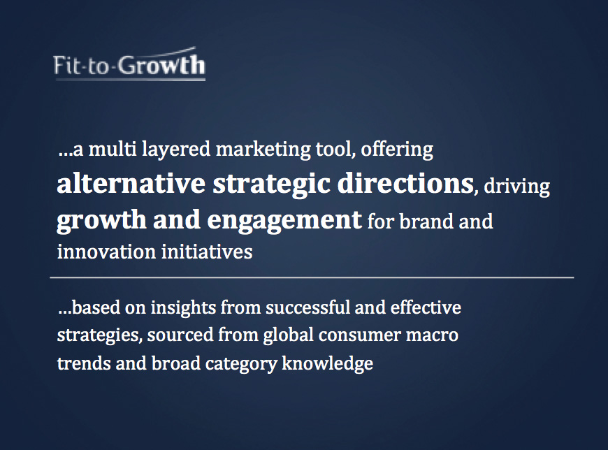 Fit-to-Growth strategic approach